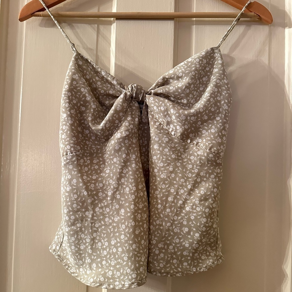 Abercrombie & Fitch Floral Tank Top